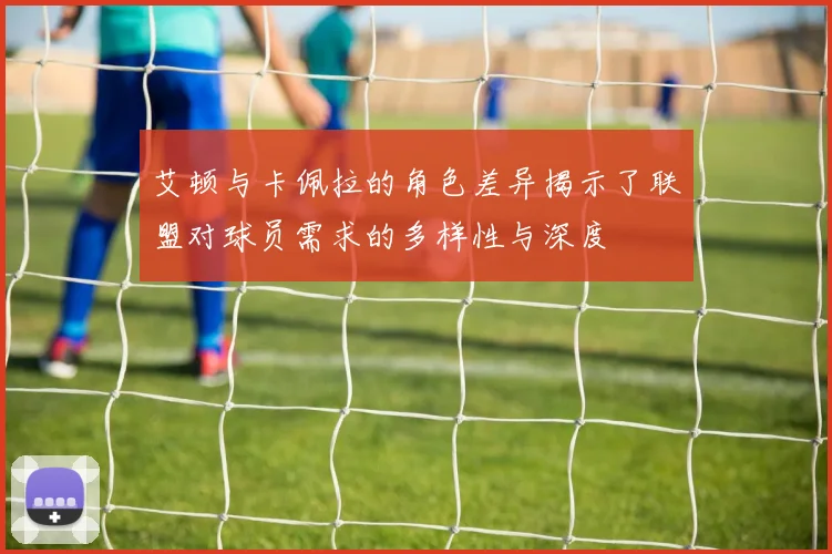艾顿与卡佩拉的角色差异揭示了联盟对球员需求的多样性与深度